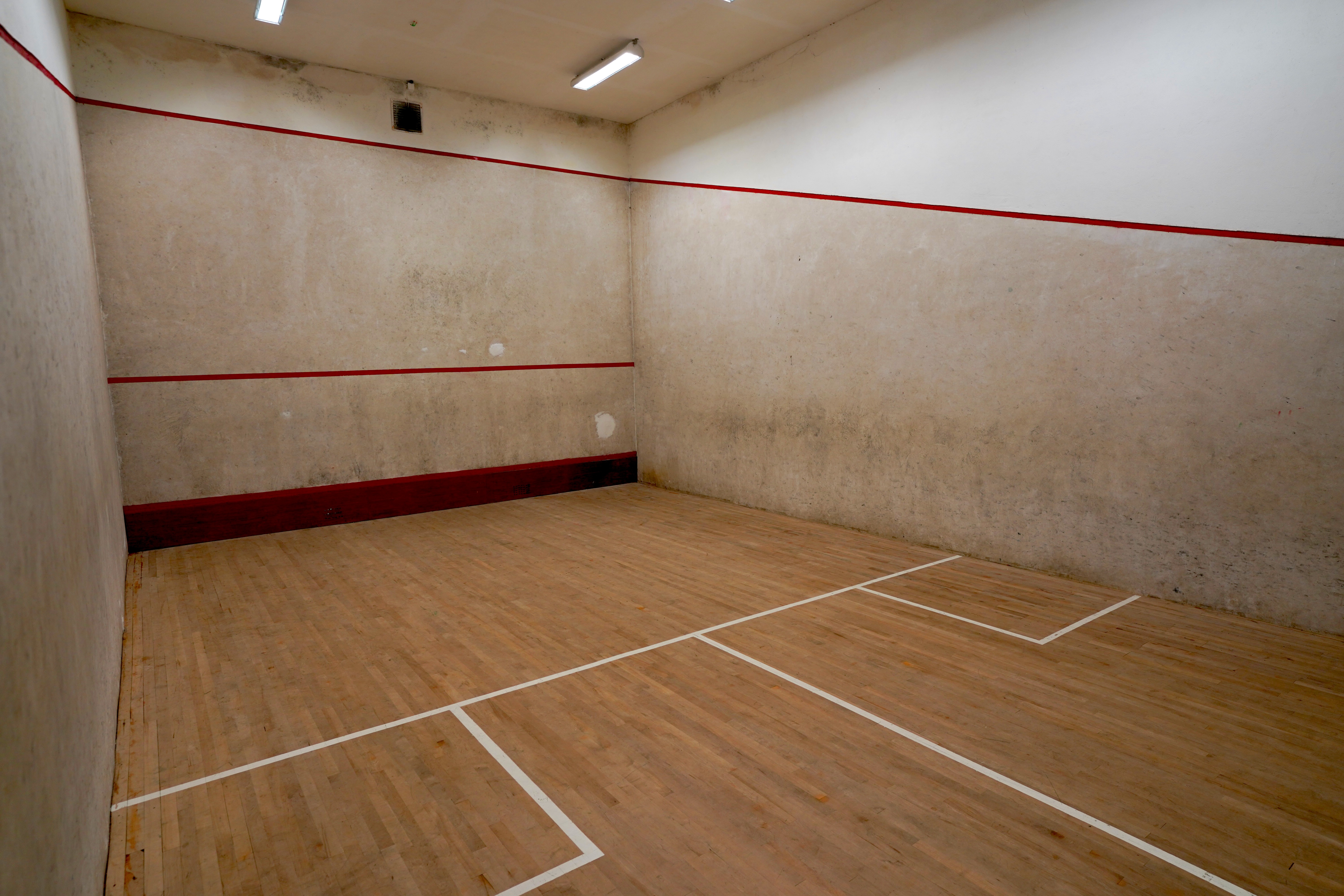 Squash Court interior